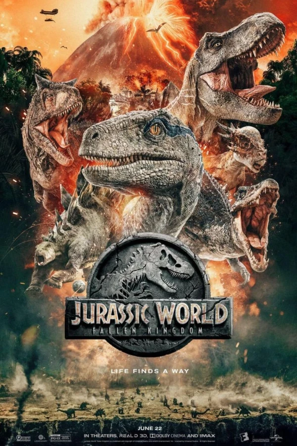 Jurassic World: Il regno distrutto Poster