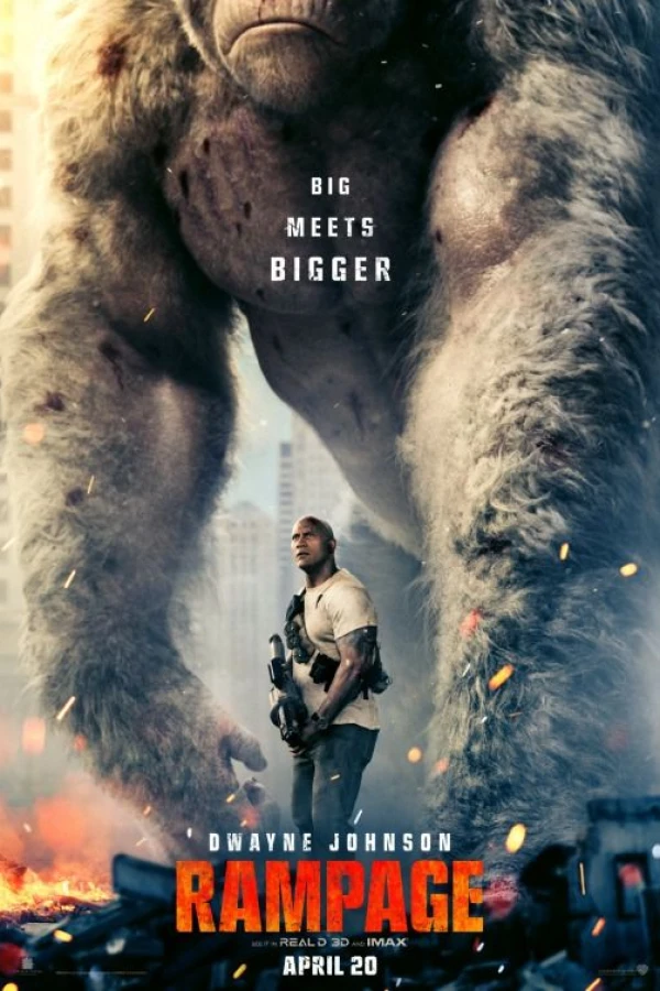 Rampage: Furia animale Poster